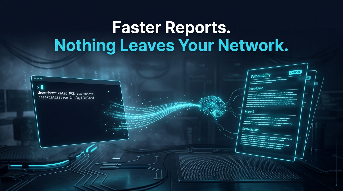 On-Prem AI Reporting
